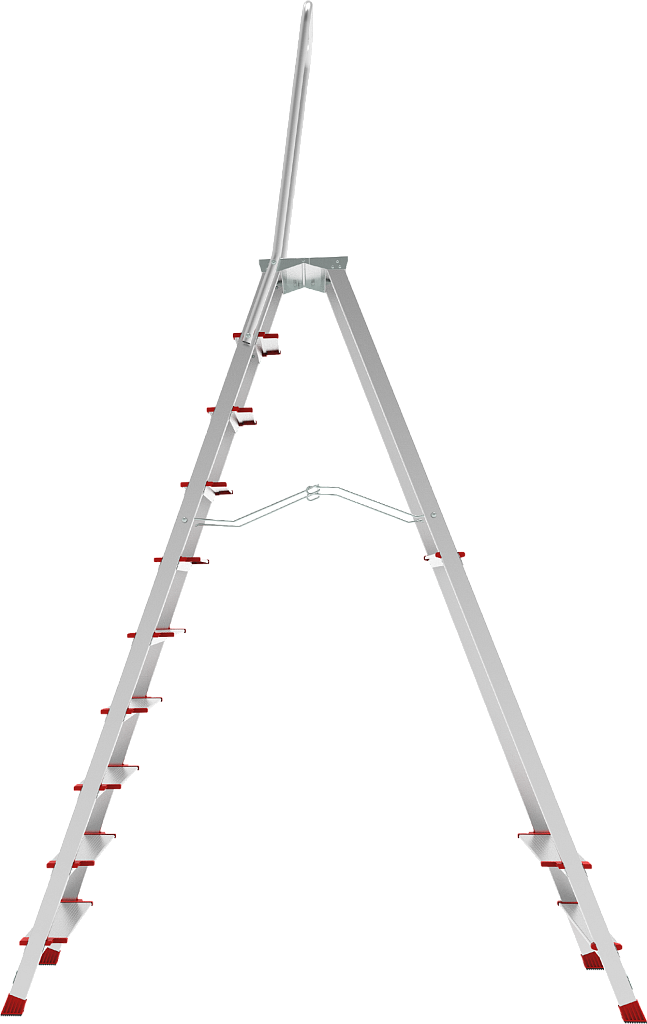 Анодированная стремянка с высокой дугой, ст. 130 мм NV 3139А