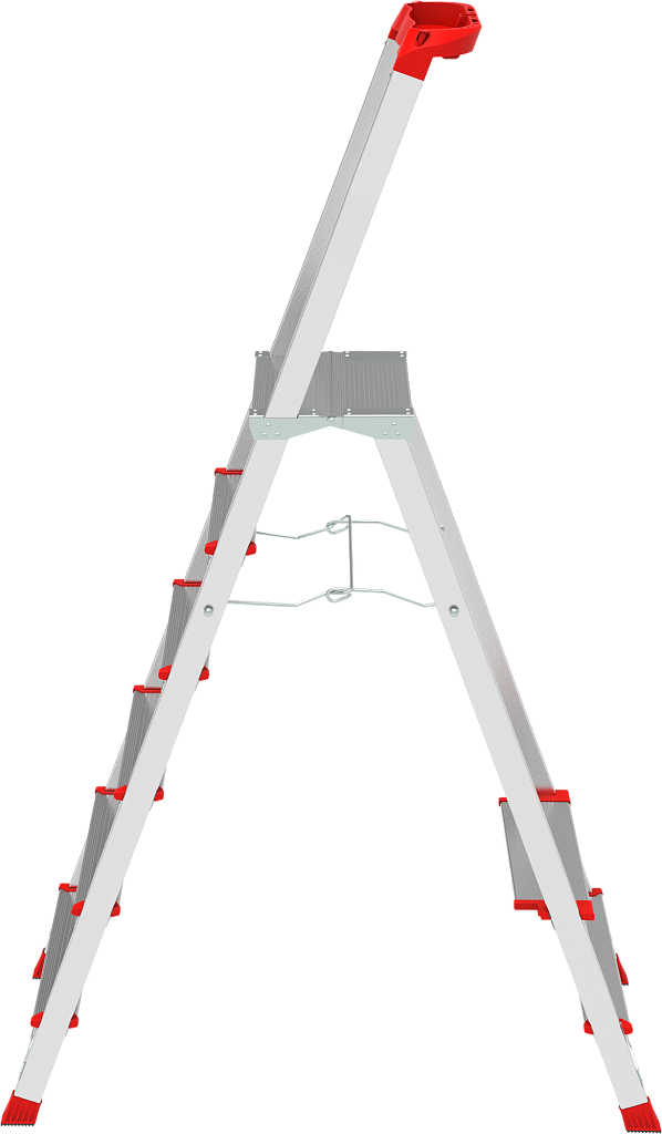 Стремянка с органайзером и ступенями 80 мм NV 3135