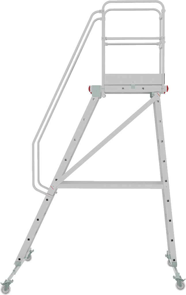 Лестница односторонняя с платформой NV 5510