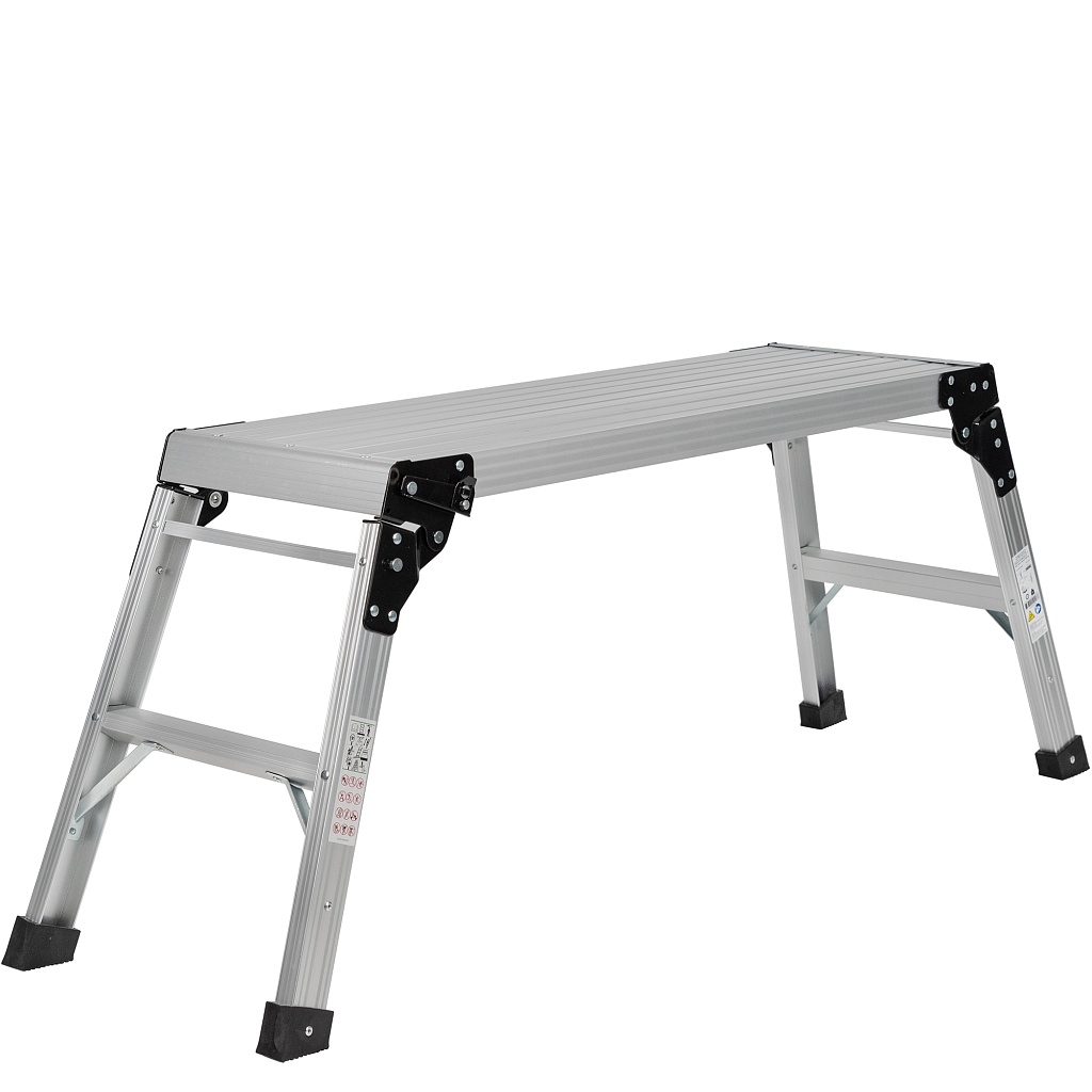 Рабочая платформа алюминиевая 98х30 см, высота 51 см NV 2361202