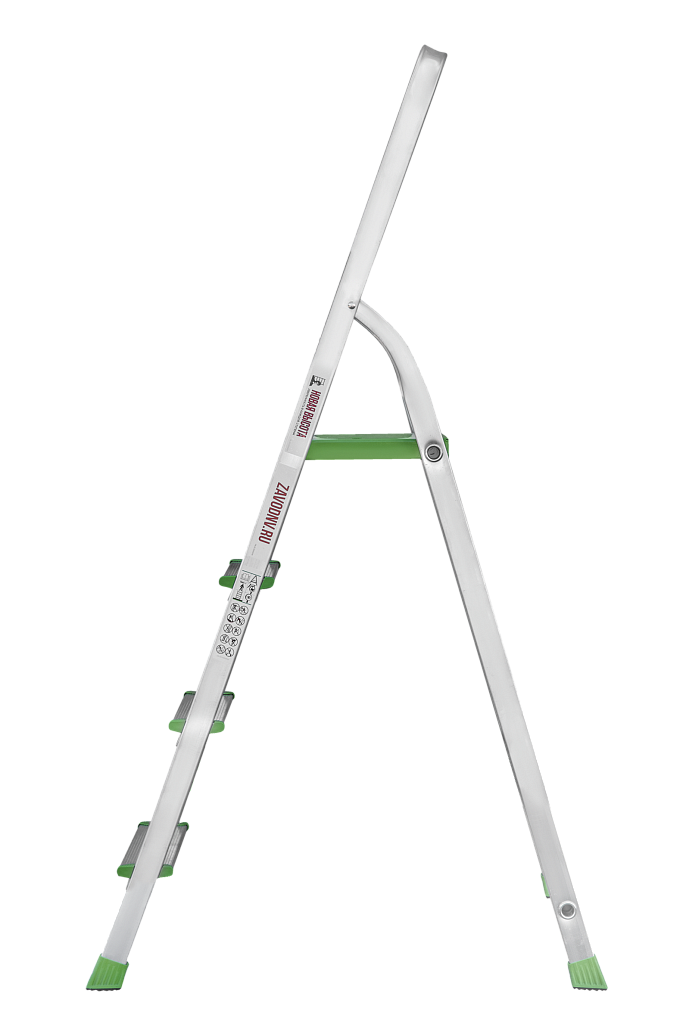 Алюминиевая стремянка со ступенями 80 мм NV 2110