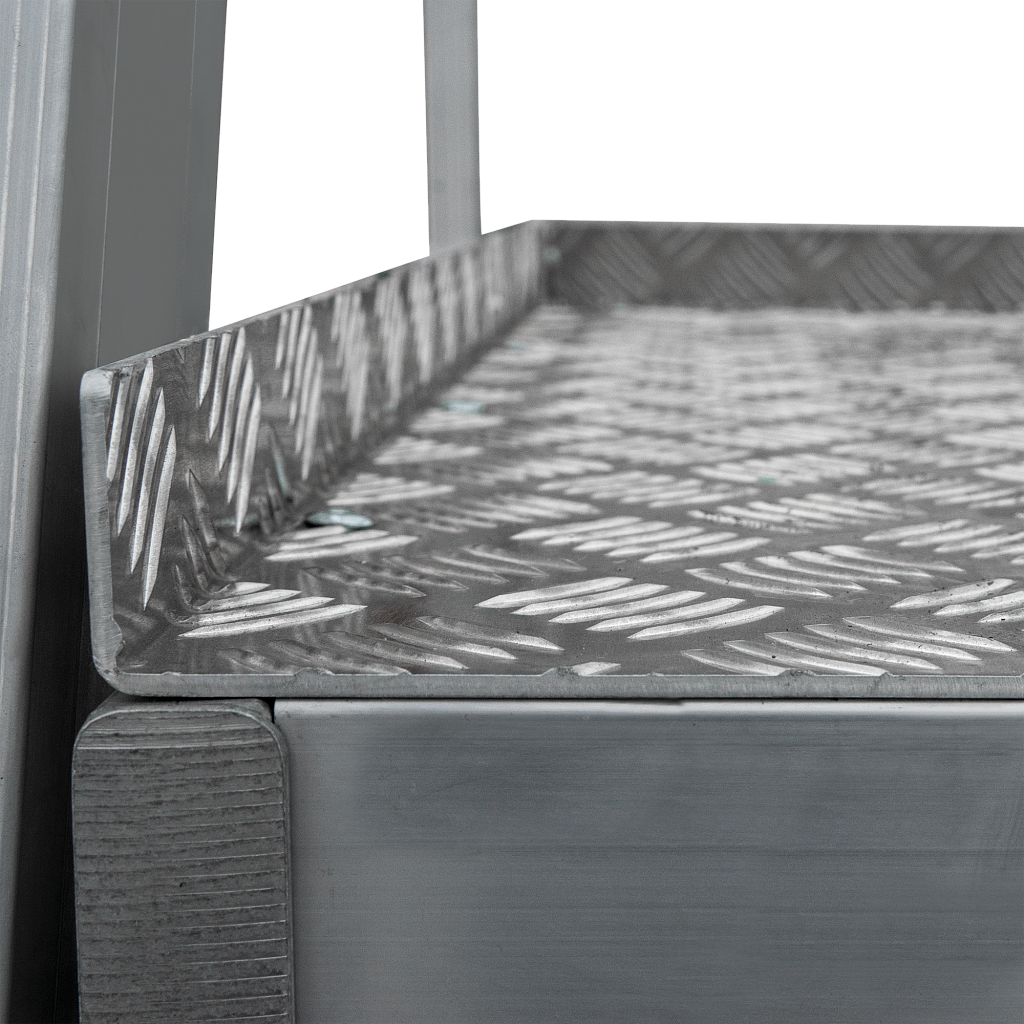 Лестница передвижная складная с площадкой NV 8000034