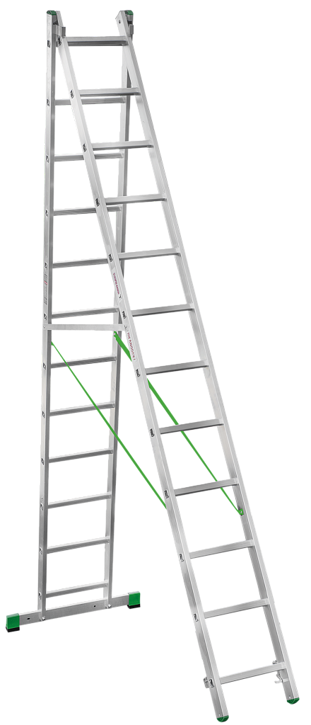 Лестница двухсекционная NV 2220