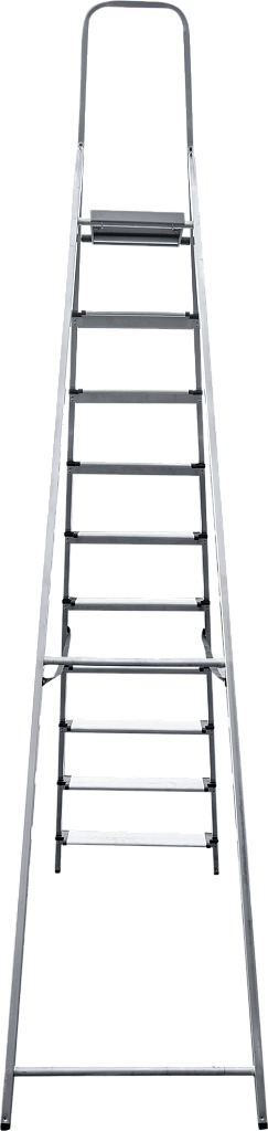 Алюминиевая стремянка со ступенями 130 мм NV 1117