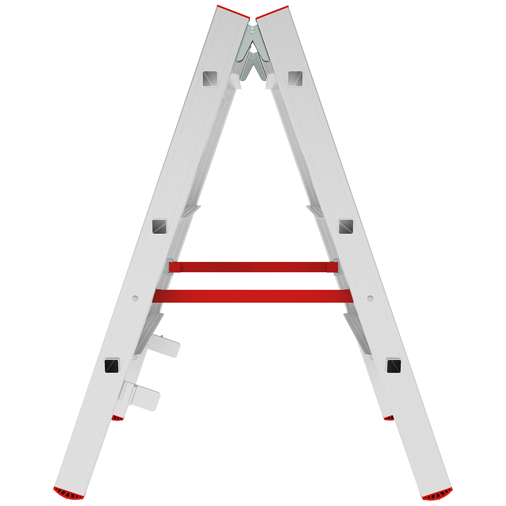 Алюминиевая стремянка со ступенями 80 мм NV 5120