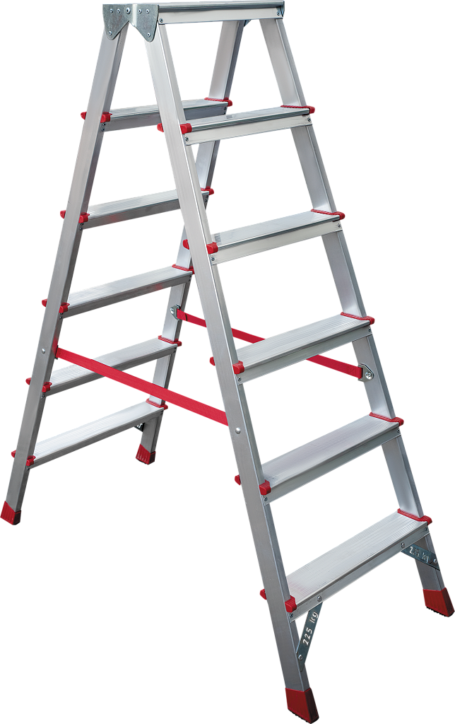 Стремянка со ступенями 80 мм NV 3120