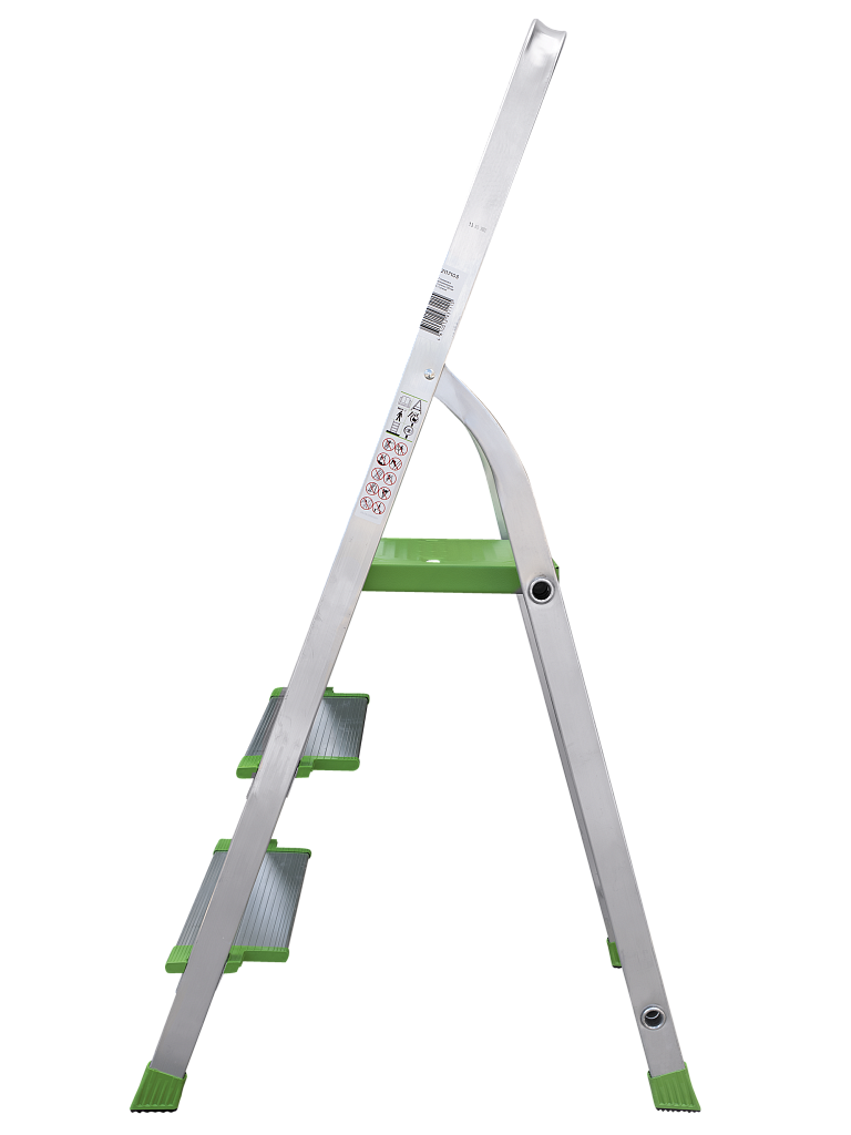 Алюминиевая стремянка со ступенями 130 мм NV 2117