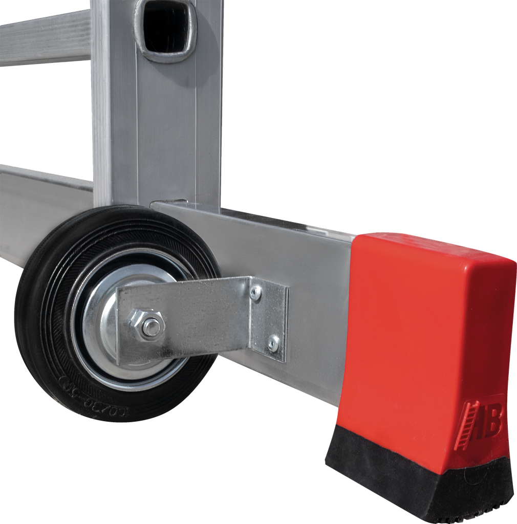 Лестница передвижная складная с площадкой NV 8000055