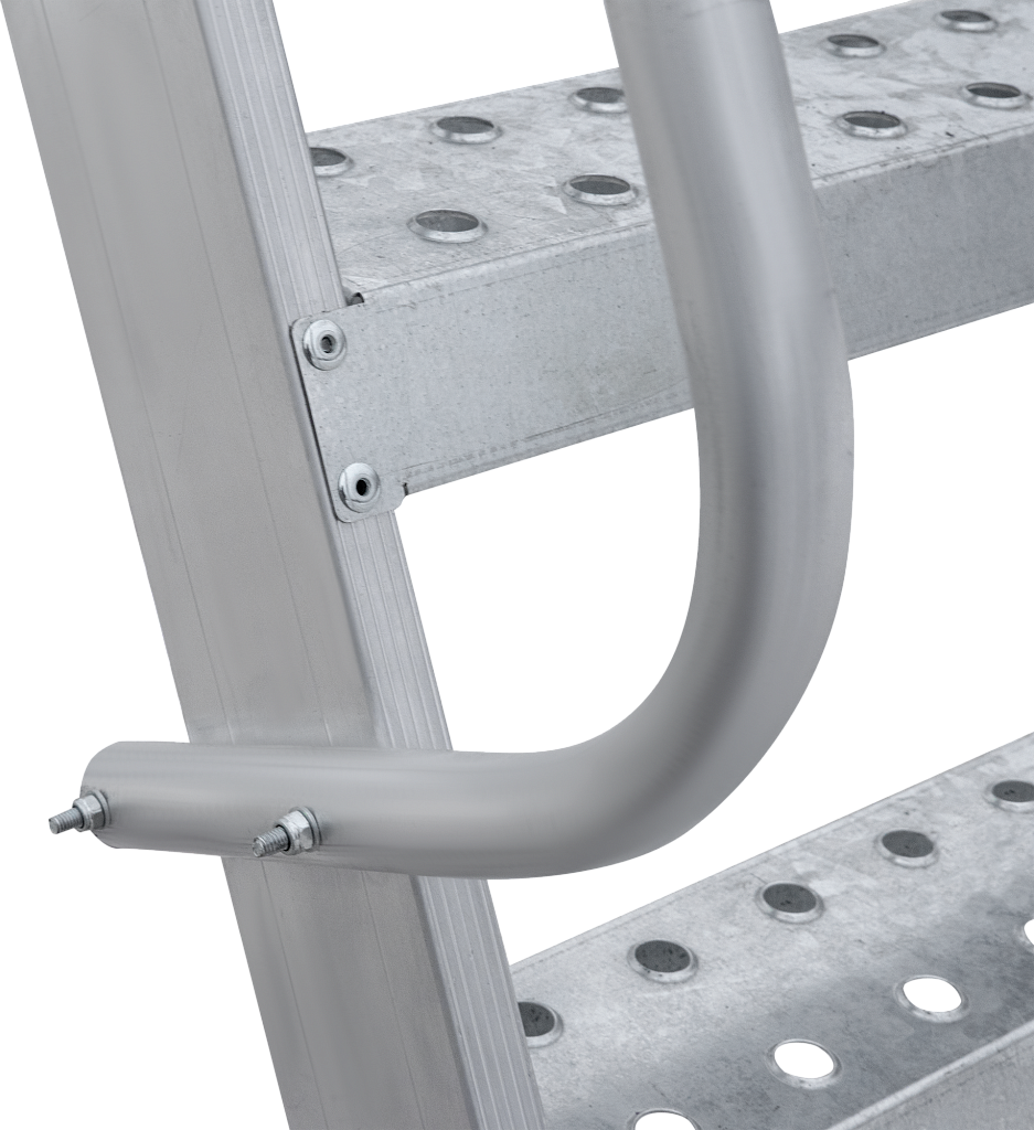 Лестница-подмости с платформой передвижная неразборная NV 8000026