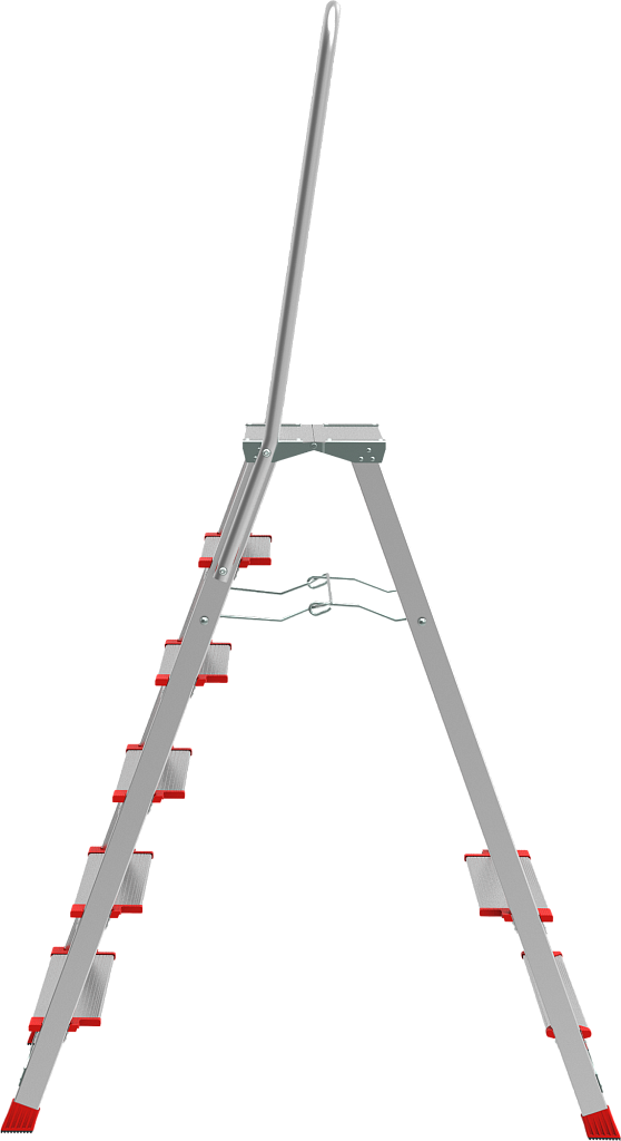 Анодированная стремянка с высокой дугой, ст. 130 мм NV 3139А