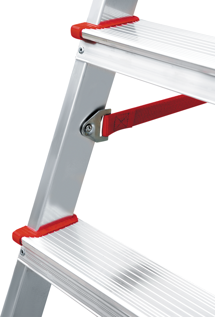 Стремянка с органайзером и ступенями 80 мм NV 3115