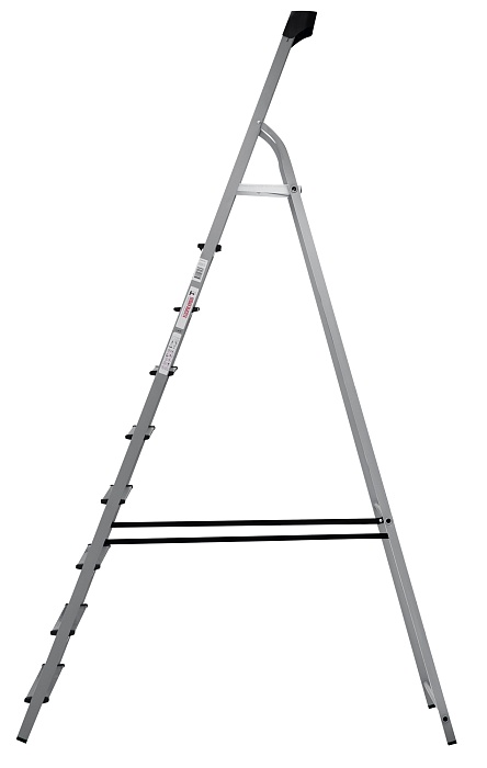 Стремянка стальная односторонняя 9 алюм. ступеней 80 мм, органайзер Новая Высота NV 1135_1135109_1