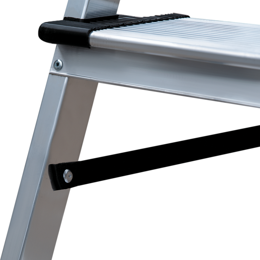 Алюминиевая стремянка со ступенями 130 мм NV 1117