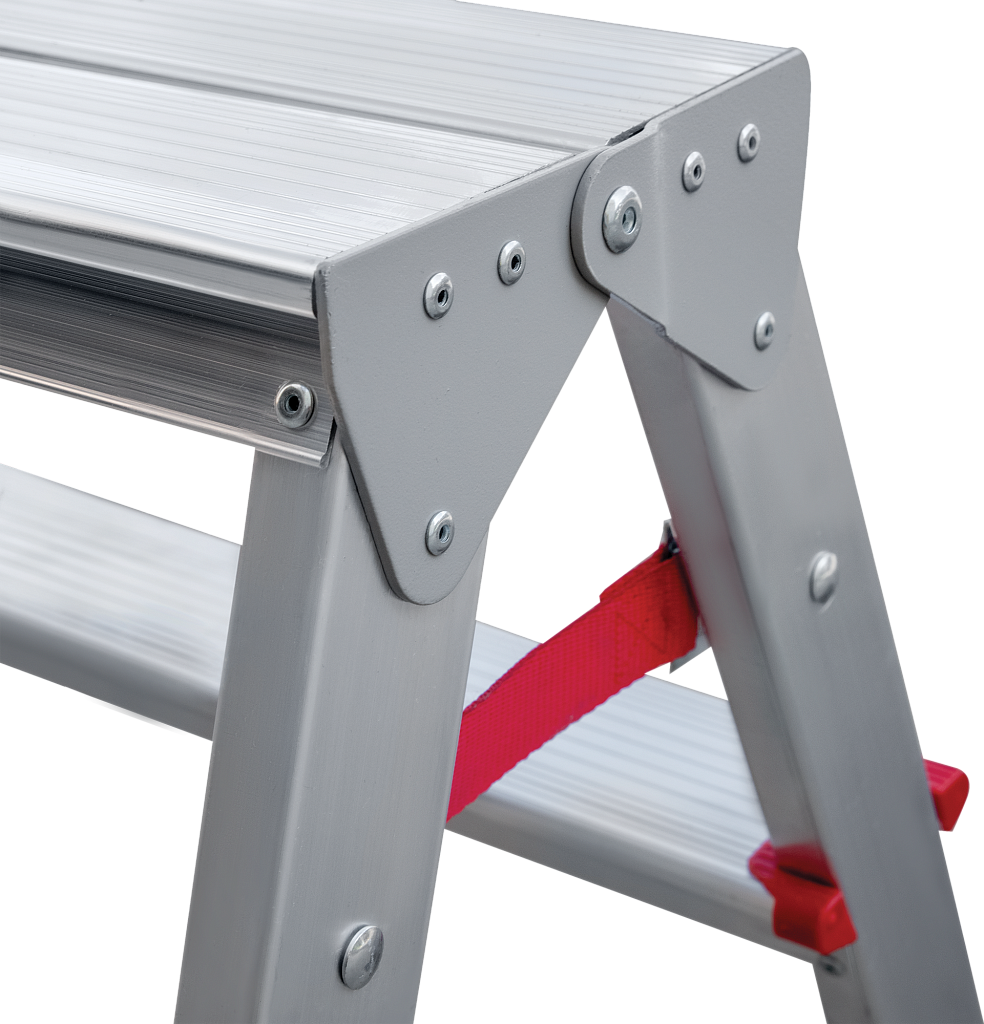 Стремянка со ступенями 80 мм NV 3120