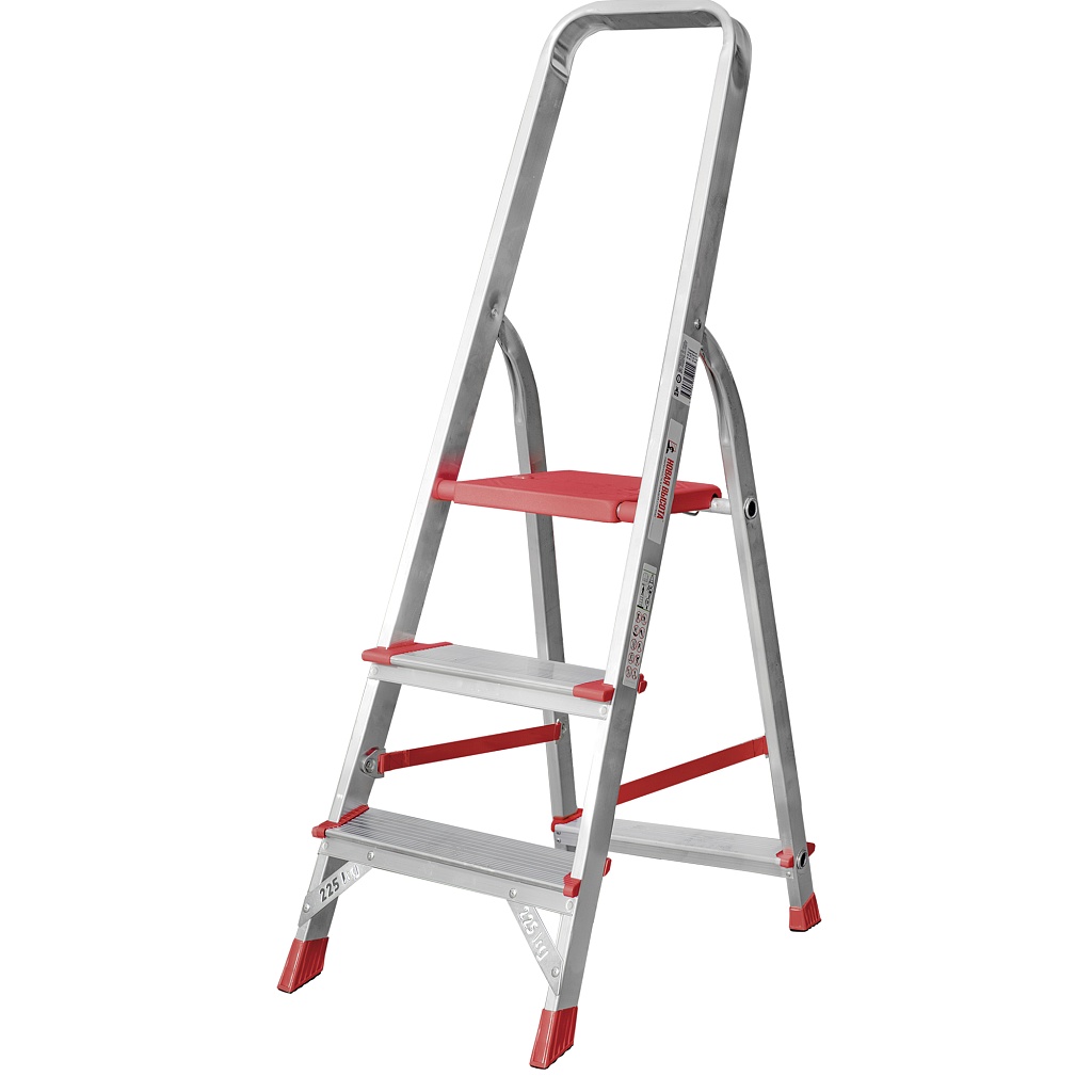 Стремянка с верхними ступенями 130 мм NV 3112