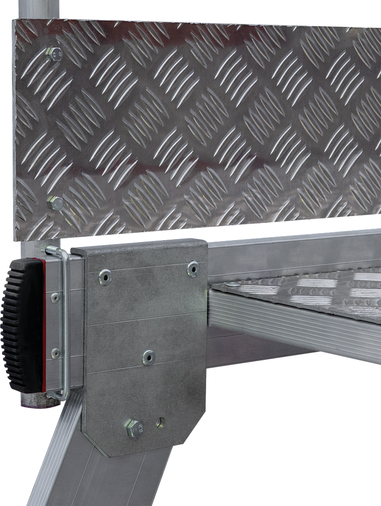 Лестница-подмости с платформой передвижная неразборная NV 8000026