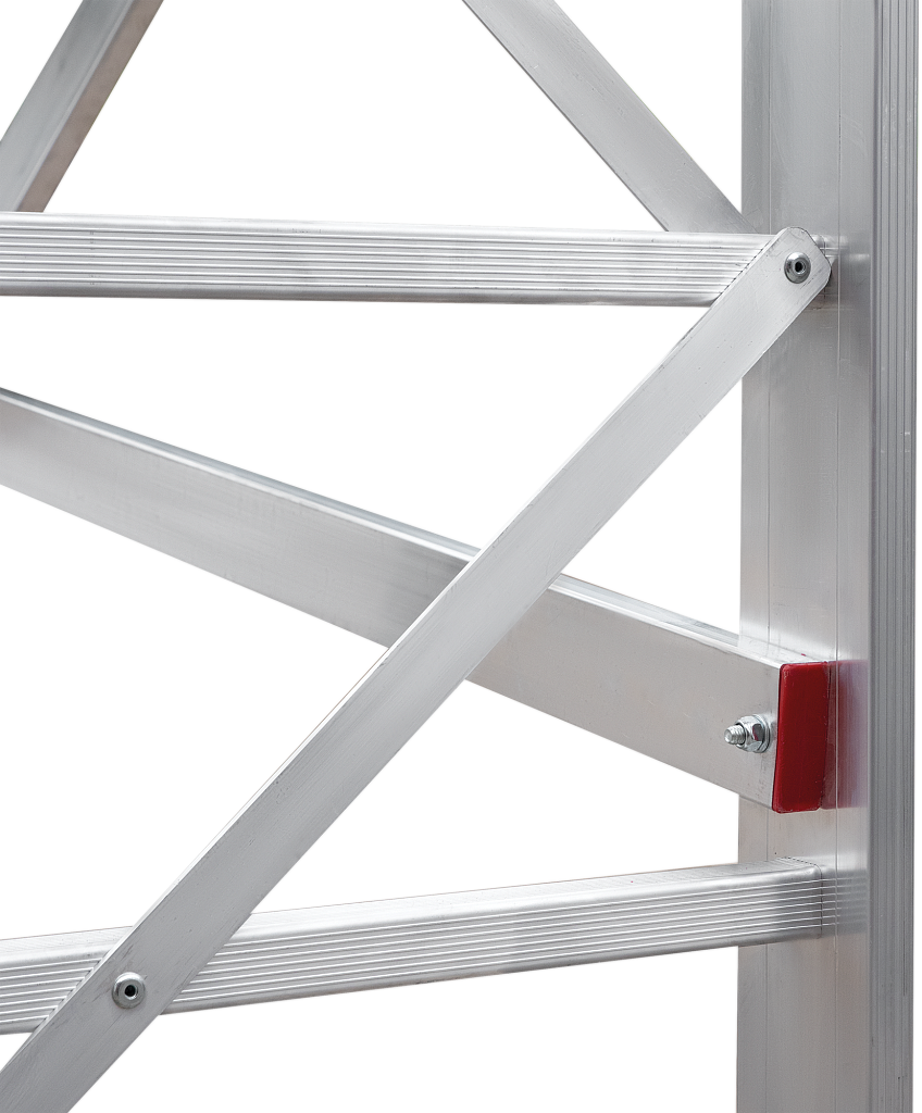 Лестница передвижная с площадкой NV 8000045