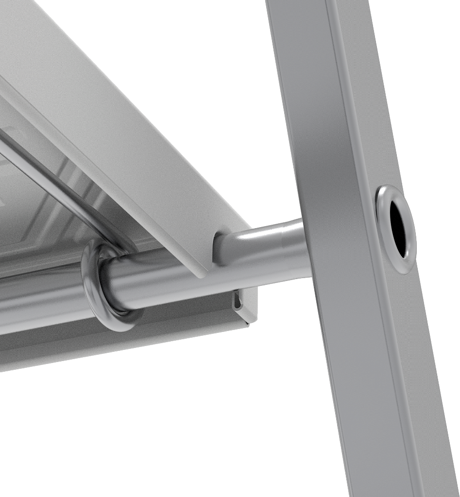 Стальная стремянка с органайзером NV 1155