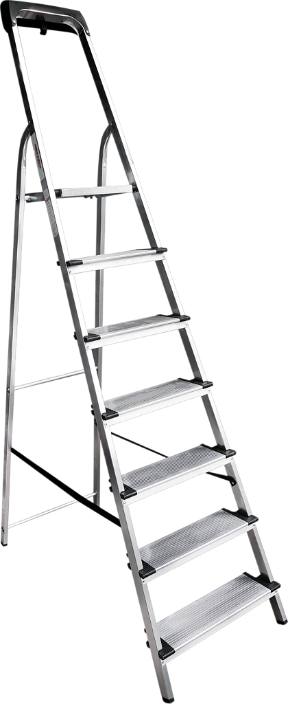 Алюминиевая стремянка с органайзером и ст. 130 мм NV 1118