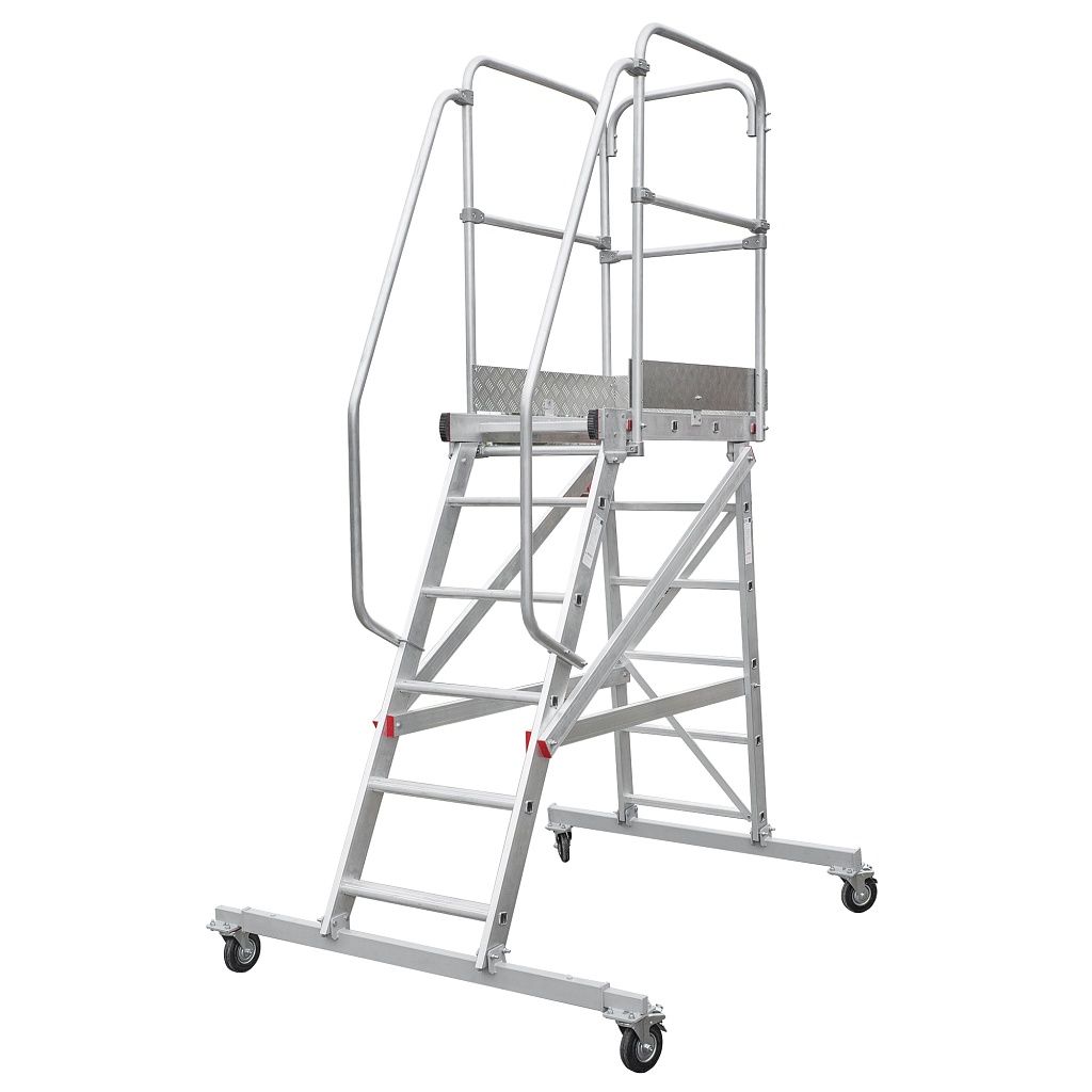 Лестница односторонняя с платформой NV 5510