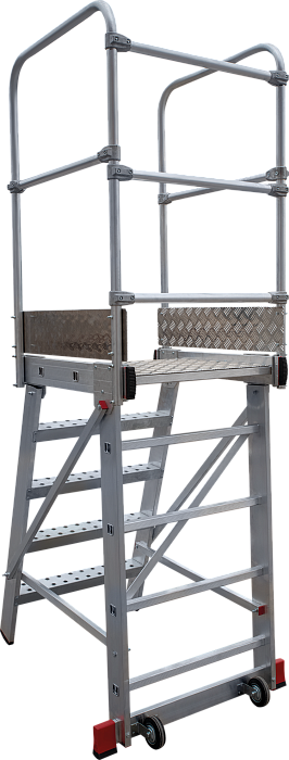 Лестница-подмости передвижная высотой 1,2 м NV 8000036