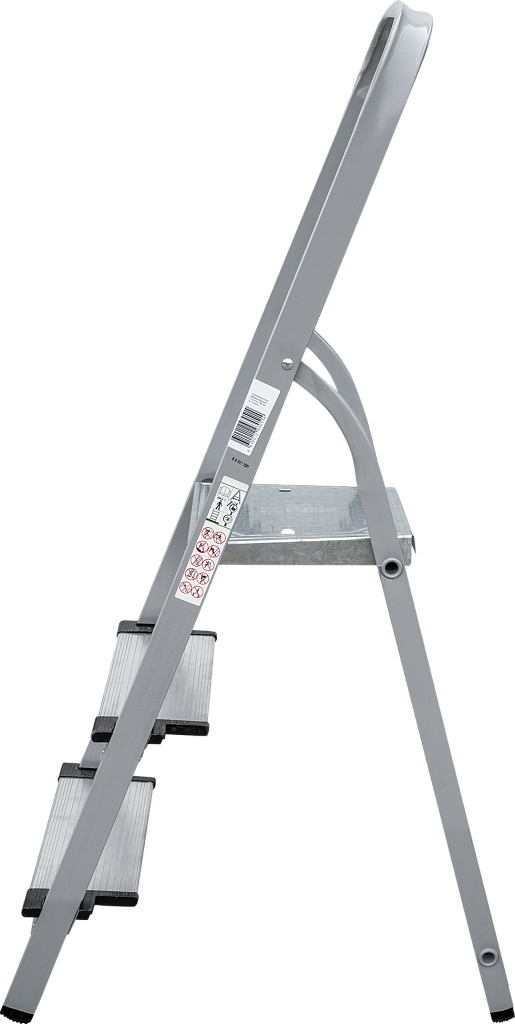 Стальная стремянка с алюминиевыми ступенями 130 мм NV 1137