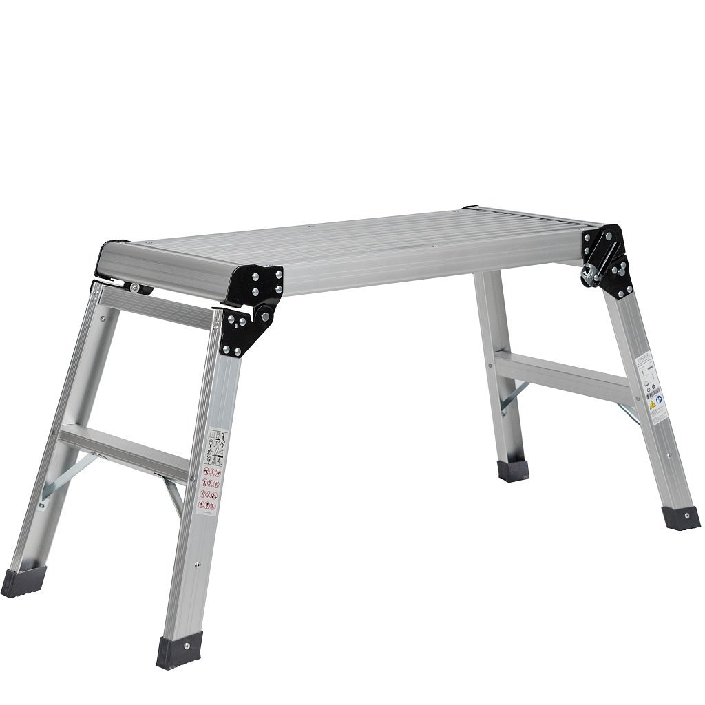 Рабочая платформа алюминиевая 72х30 см, высота 49 см NV 2360202