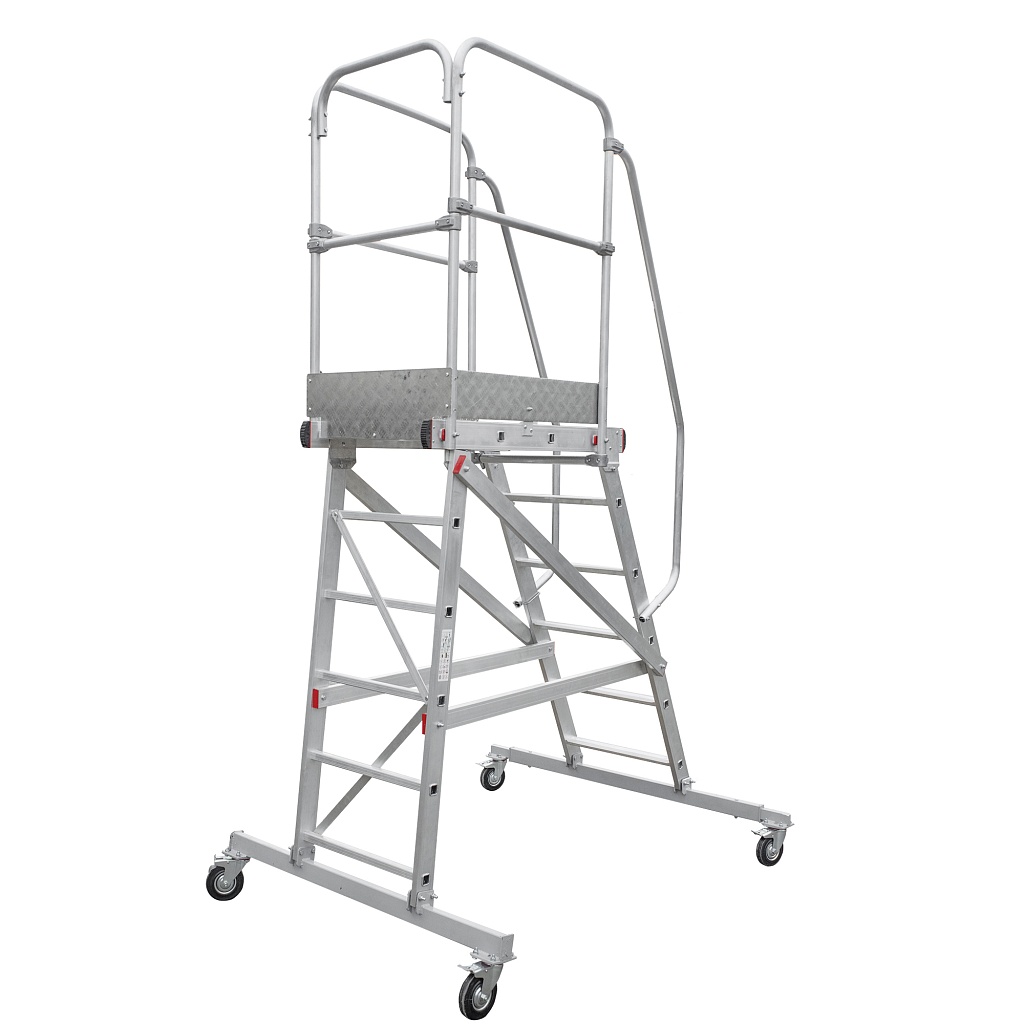 Лестница односторонняя с платформой NV 5510