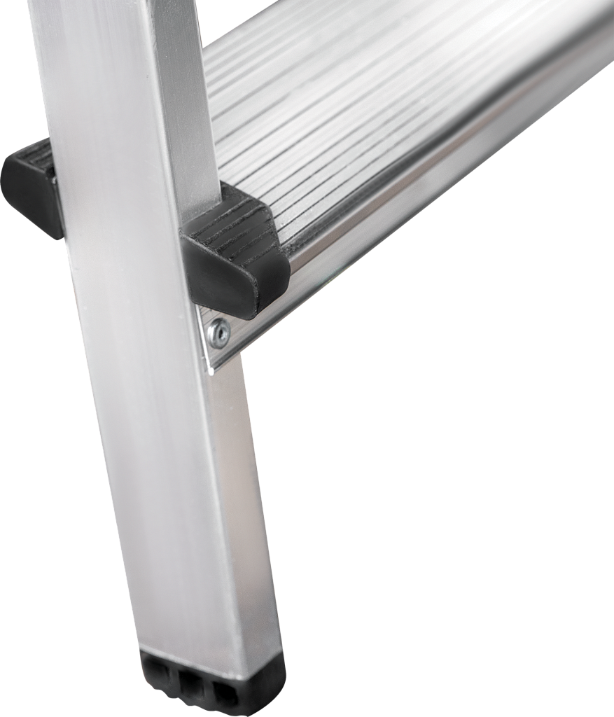 Алюминиевая стремянка с органайзером, ступени 80 мм NV 1115