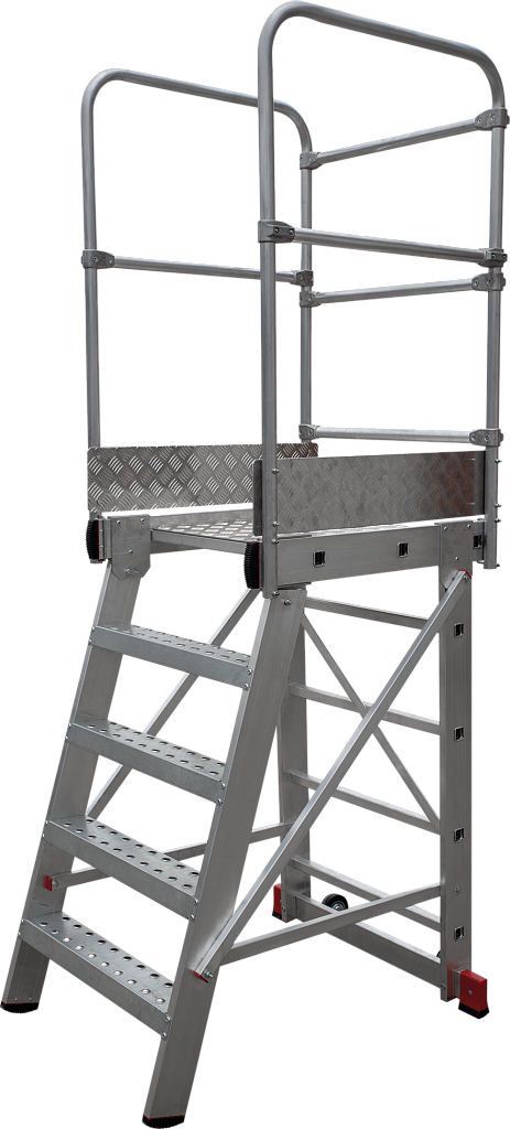 Лестница-подмости передвижная высотой 1,2 м NV 8000036