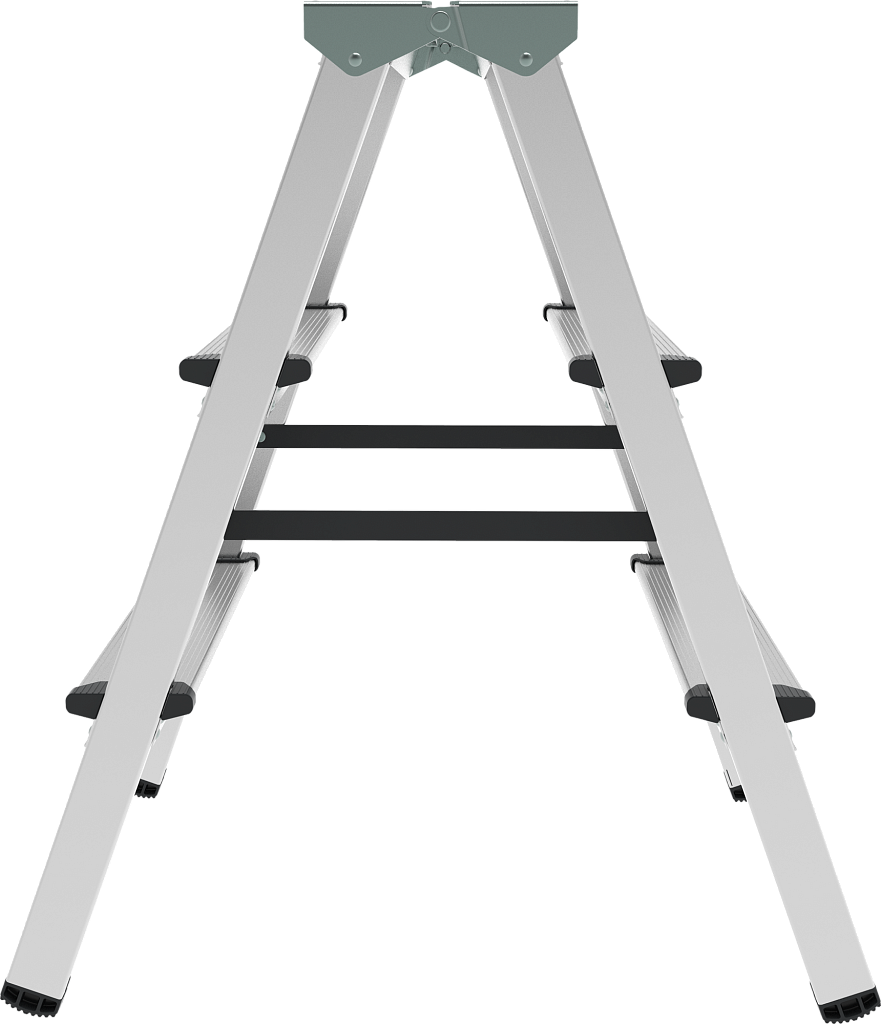 Алюминиевая стремянка, ступени 80 мм NV 1120