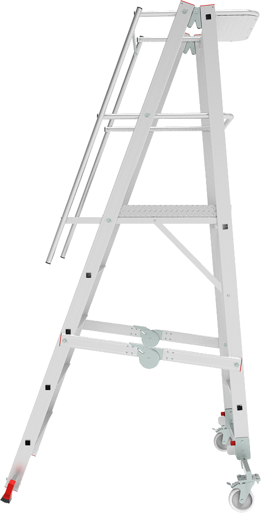 Лестница-стремянка складная с платформой NV 5540