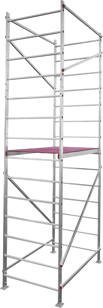 Вышка-тура стационарная с помостом 1,4х8 м NV 8000046