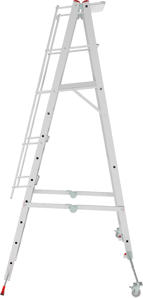 Лестница-стремянка складная с платформой NV 5540