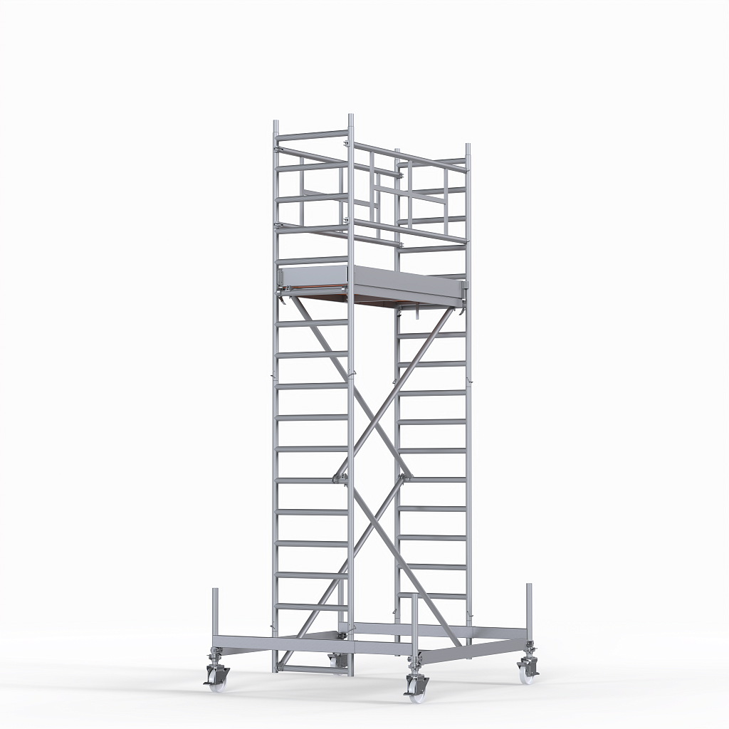 Вышка-тура NV 74112, помост 2,0х0,75 м, траверса