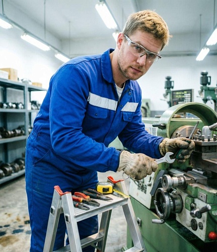 Двухсторонняя стремянка Новая Высота NV5120: эффективное решение для задач промышленности