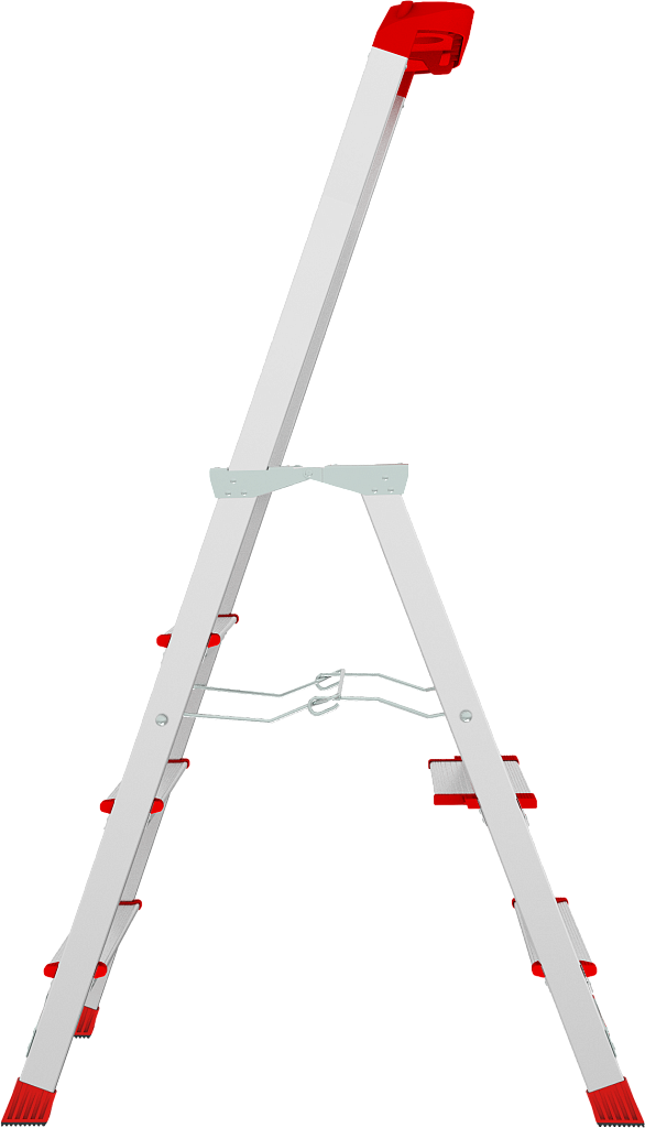 Стремянка с органайзером и ступенями 80 мм NV 3135