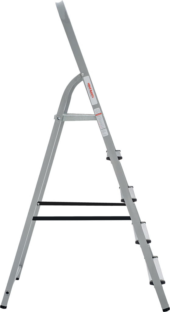 Стальная стремянка с алюминиевыми ступенями 80 мм NV 1130