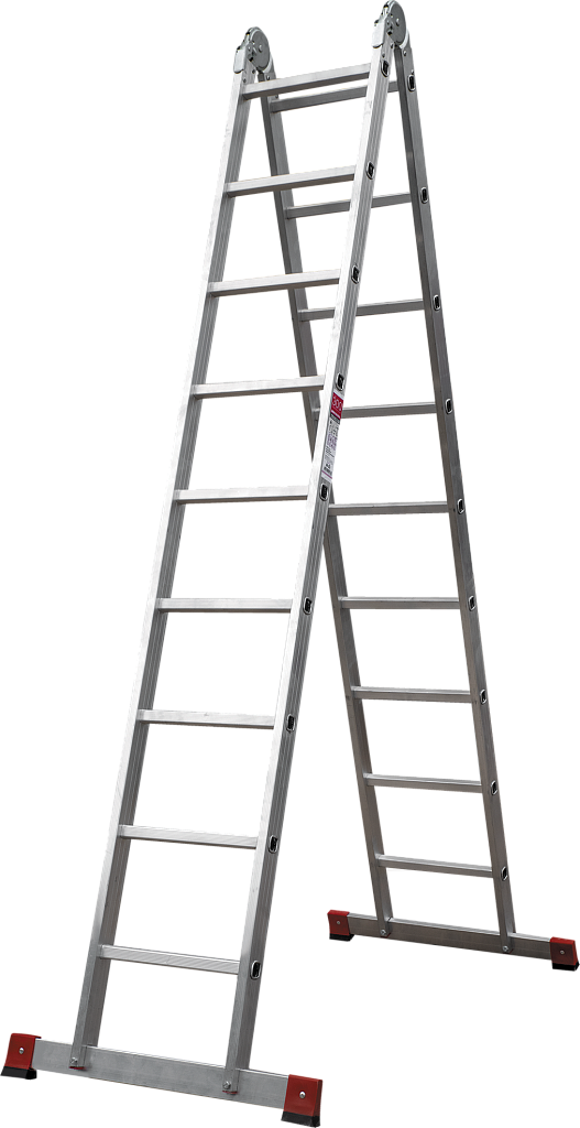 Лестница шарнирная двухсекционная NV 3310