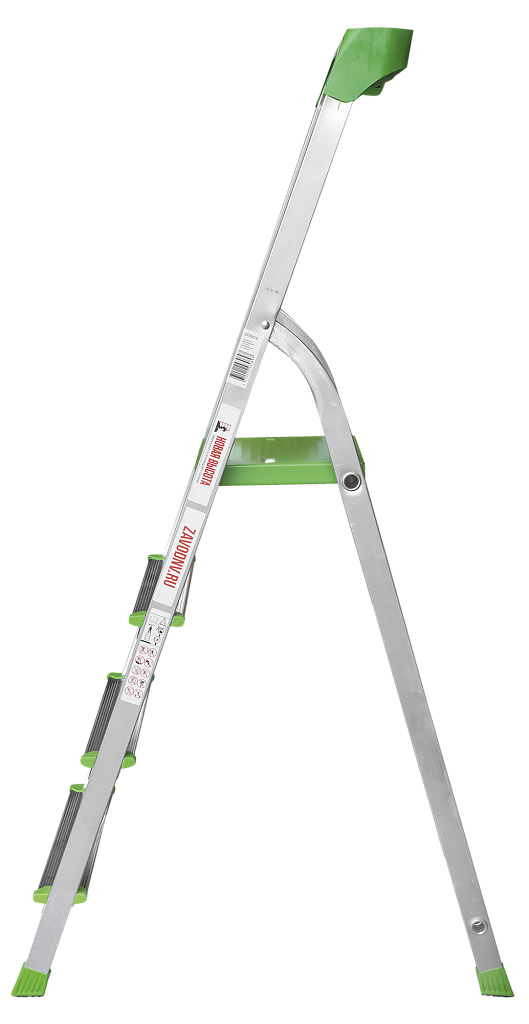 Алюминиевая стремянка с органайзером и ст. 80 мм NV 2115