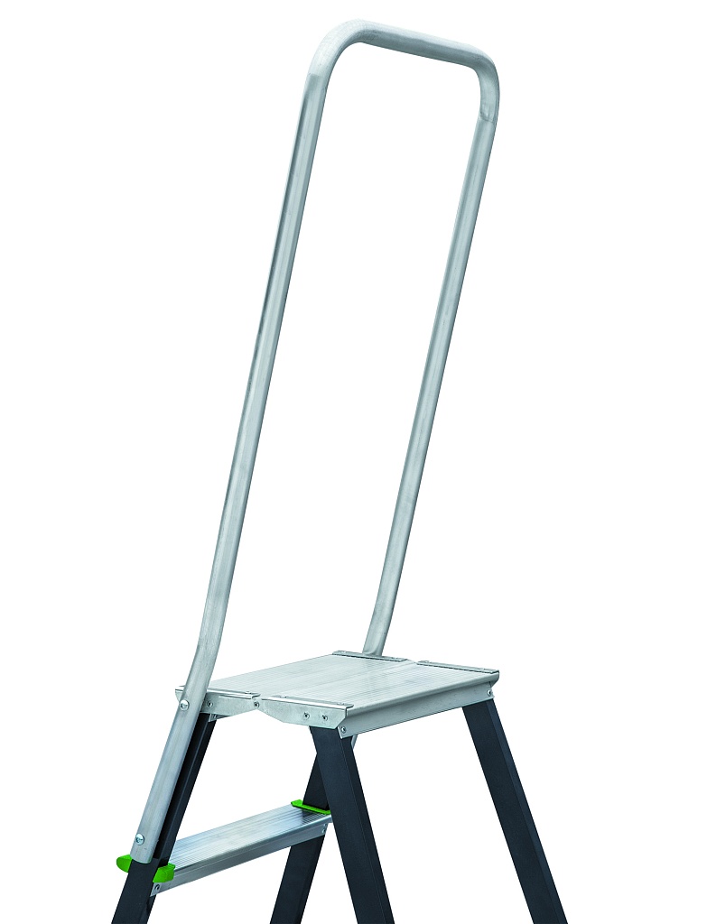 Стремянка стальная с алюминиевыми ступенями 80 мм NV 2136