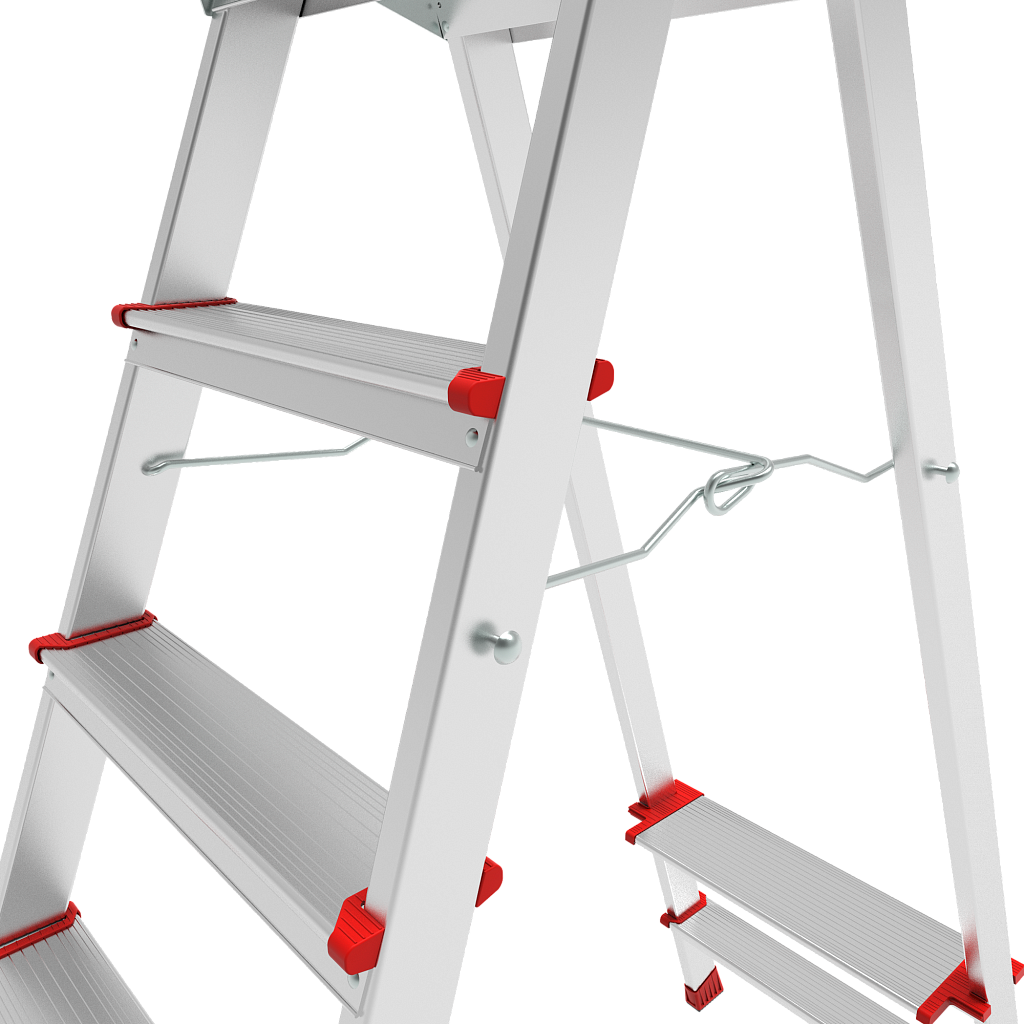Стремянка со ступенями 80 мм NV 3130