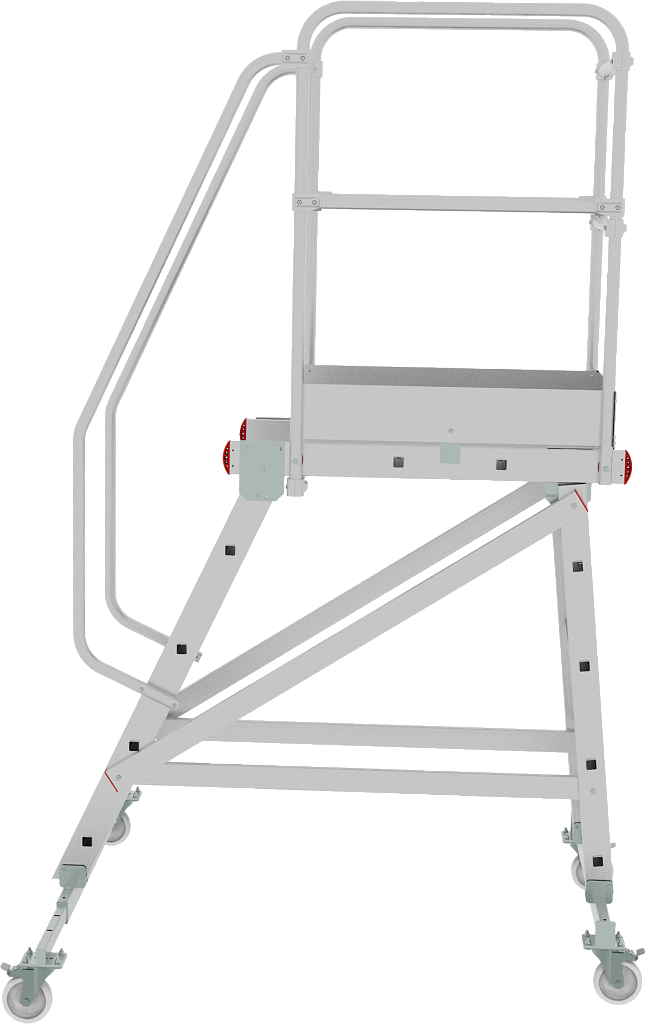 Лестница односторонняя с платформой NV 5510