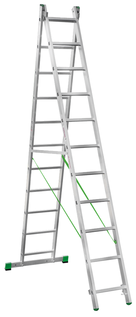 Лестница двухсекционная NV 2220