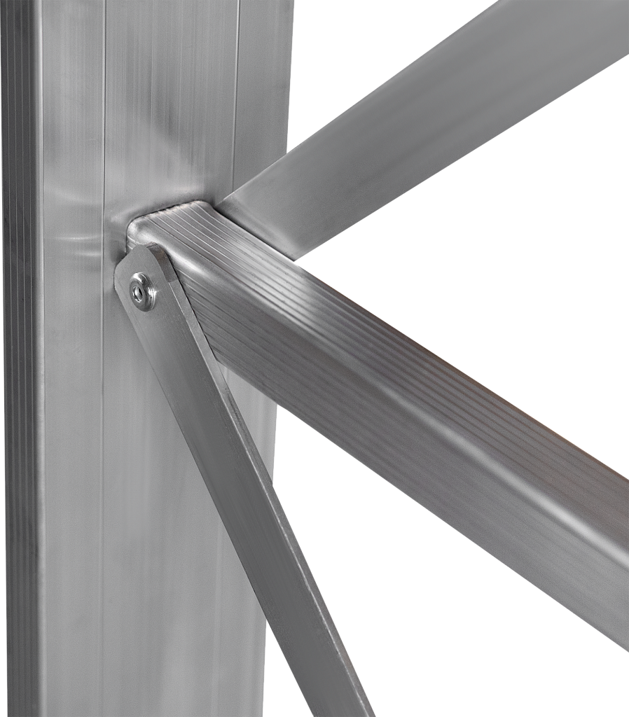 Лестница передвижная с площадкой высотой 2,2 м NV 8000030