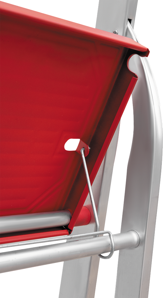 Стремянка с органайзером и ступенями 80 мм NV 3115