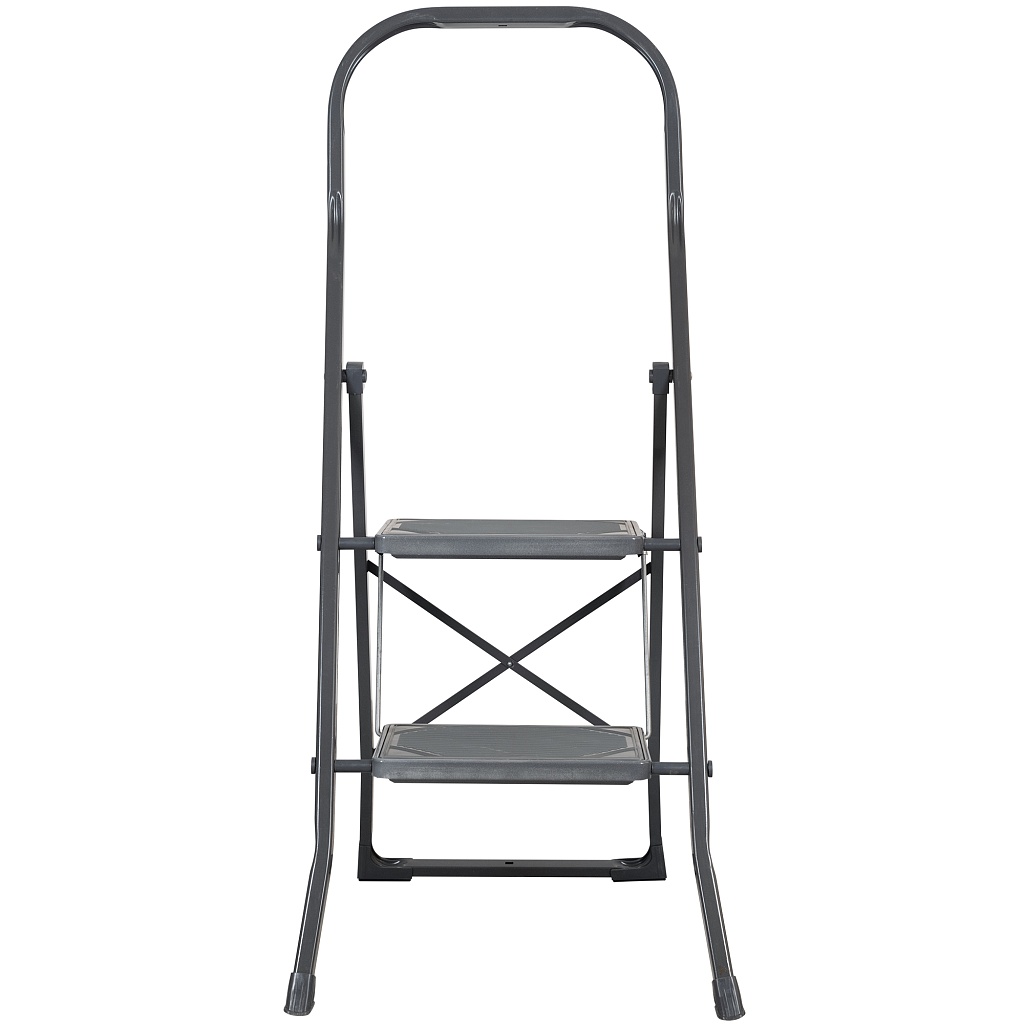 Стремянка стальная Надёжа 1159, ступени с накладками 300х200 мм, дуга 600 мм