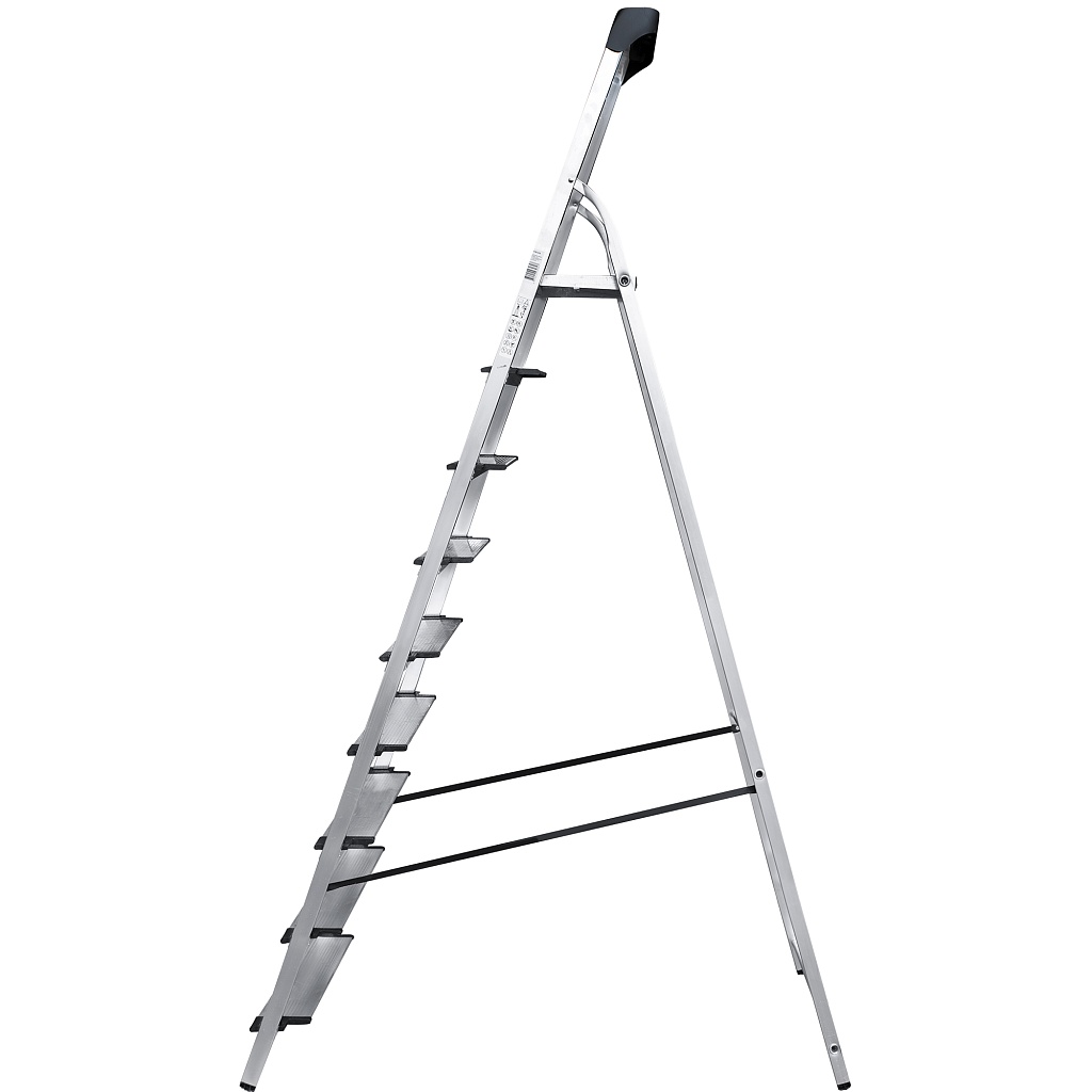 Алюминиевая стремянка с органайзером и ст. 130 мм NV 1118