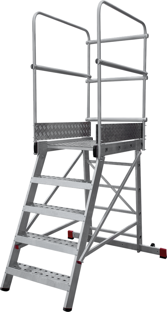 Лестница-подмости с платформой передвижная 1,2 м NV 8000025