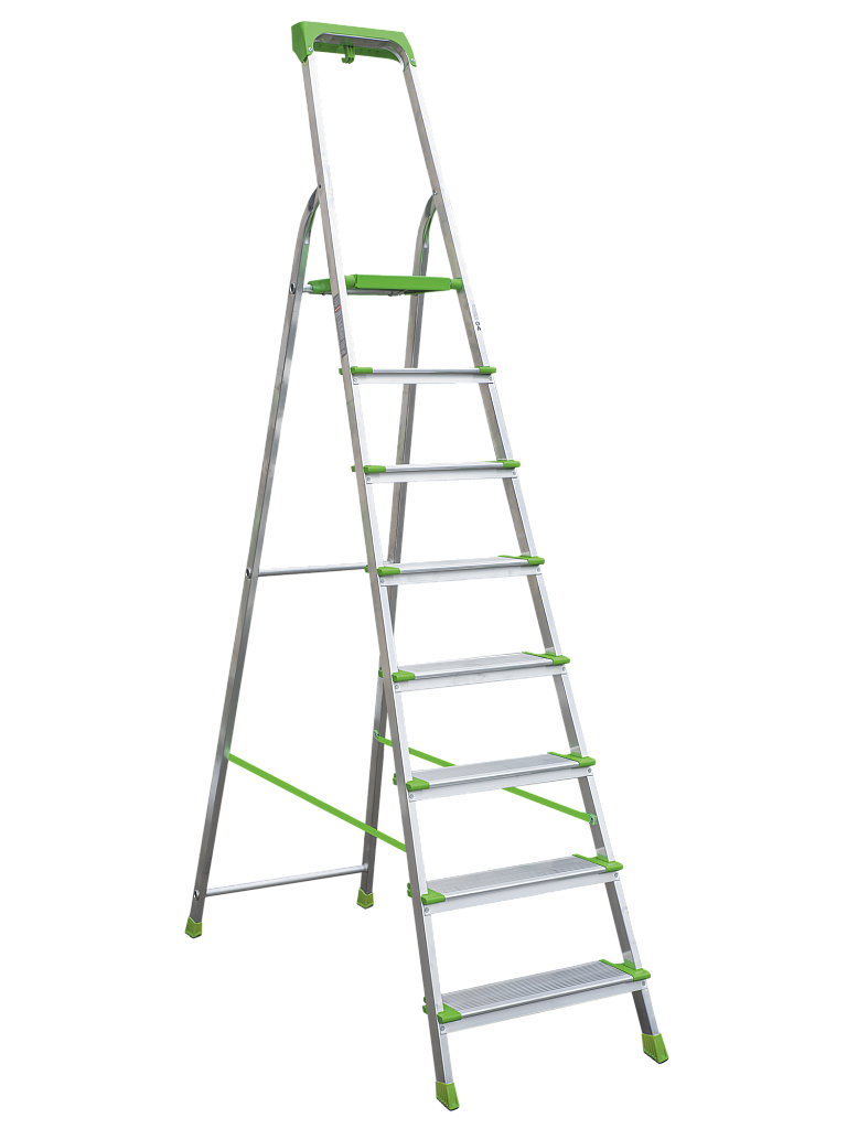 Алюминиевая стремянка с органайзером и ст. 130 мм NV 2118